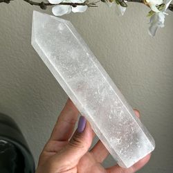 Clear Quartz Tower 