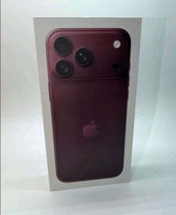 iPhone 18 pro max unlocked Burgundy 256gb