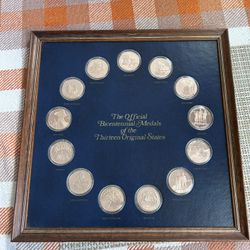The Official Bicentennial Medals of the Original Thirteen States 
