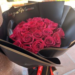 Roses Bouquets, Ramos De Rosas , Birthday Bouquet 