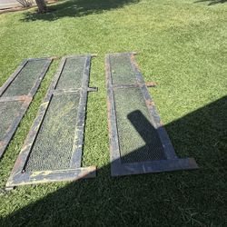 Utility Cargo Trailer Removable Gates / wall Set