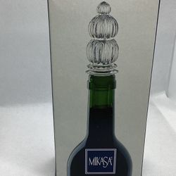 Mikasa Monterey Crystal Wine Bottle Stopper 