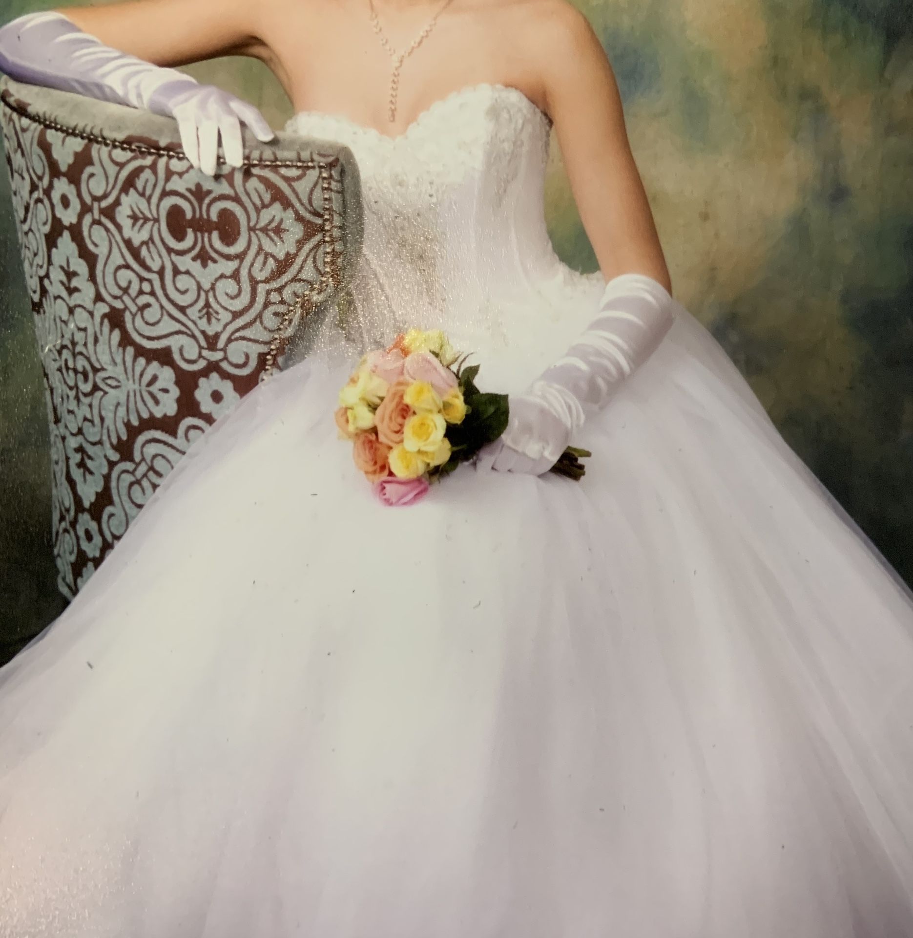 Wedding ball gown size 0-2