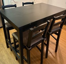 IKEA Dining Table + 4 Chairs