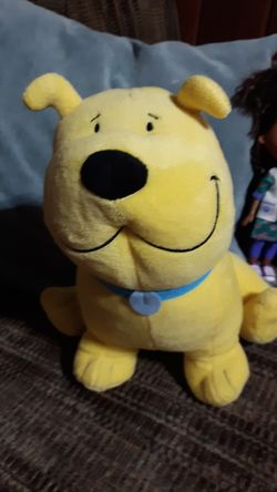 Stuffed dog off of "Big Red Dog"