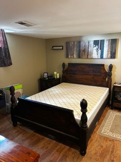 Wooden Bedroom Set