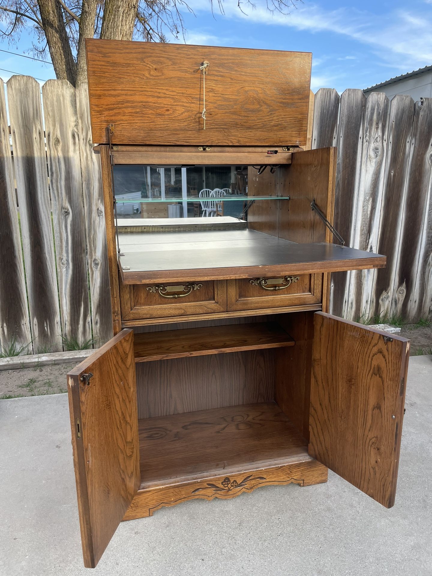 Antique Kitchen Cabinet