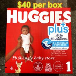 Huggies Little Snugglers Size 1 Plus
