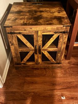 Wooden night stand