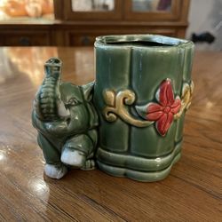 Lucky Elephant Bamboo Plant Holder