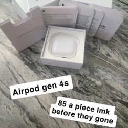 AirPods Gen 4 With Noise Cancellation 