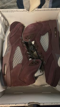 Jordan burgandy 5s