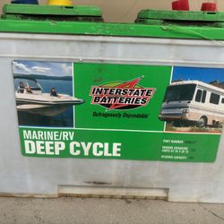 Rv Or Boat Or Marine Battery 