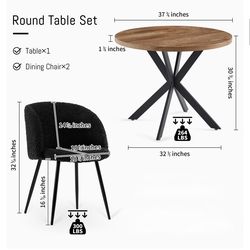 Dining table set (4chairs)