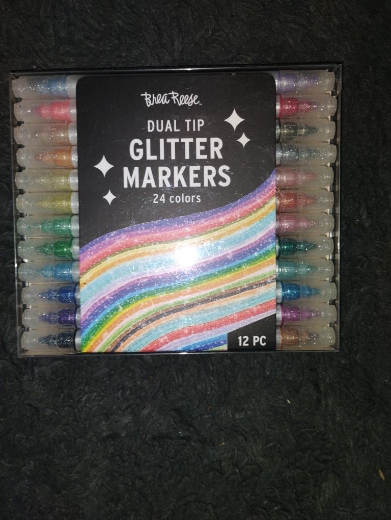Brea Reese Glitter Markers