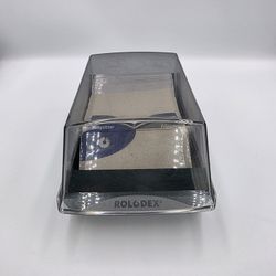 Vintage Rolodex VIP 24C Box Green Original Business Card File A-Z & Extras USA 