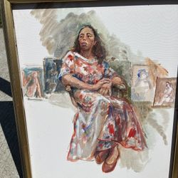 Oil Painting By Alan Johnson