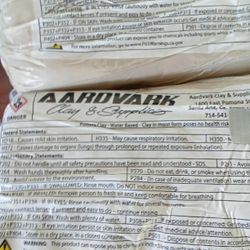 Aardvark Clay Texas White 25lb Block Pottery Clay 