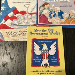 US History nonfiction children's picture books bundle of 3 