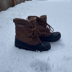 Snow Boots Size 1 Big Boys 