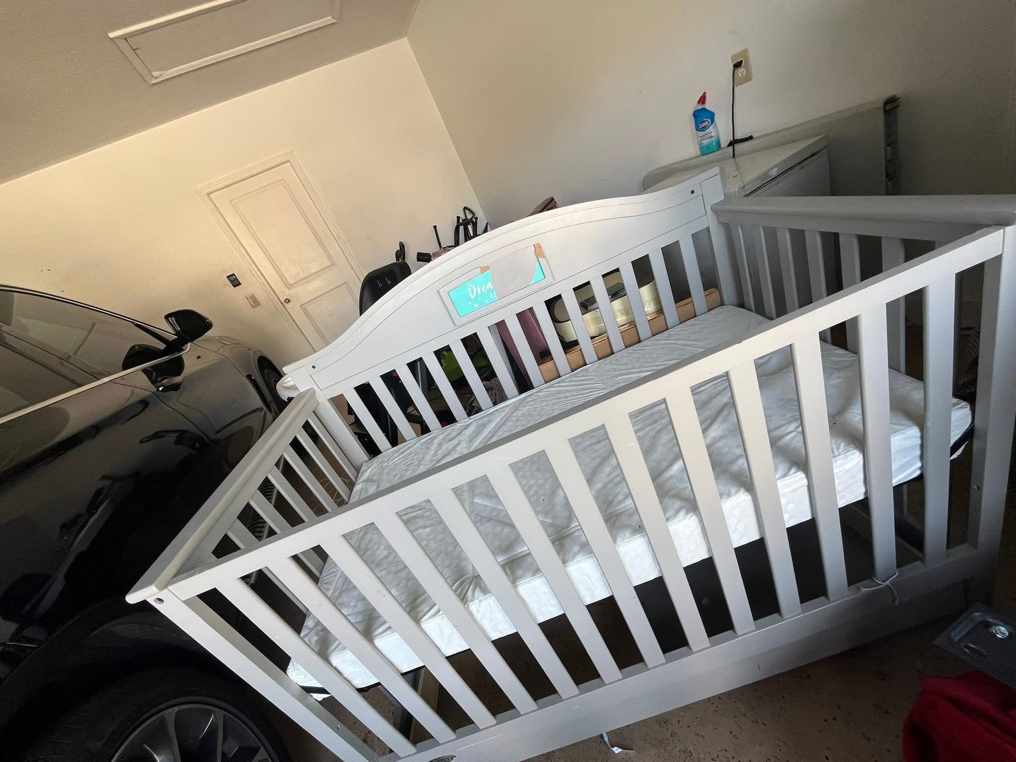 Baby Crib and Mattress