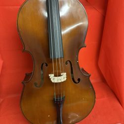 3/4 Size Cello with New Bow, Digital Tuner, Extra Strings, Rosin, Case $300 Firm