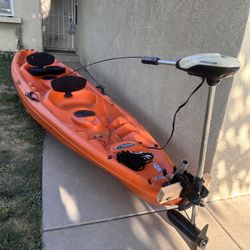 2 Seat Pelican Kayak With Motor