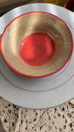 Handmade ceramic bowl