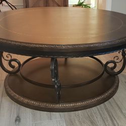 Living Room Center Table and End Tables 
