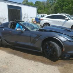 2017 Corvtte Grand Sport For Parts Salvage Title