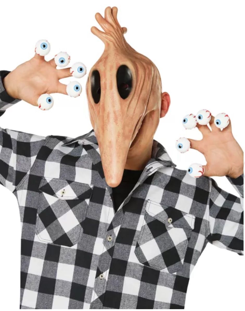 Spirit Halloween - Adam Half Mask - Beetlejuice