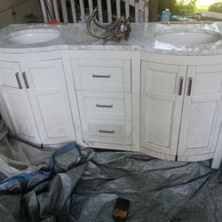 60-in Vanity Was $1,800 Needs To Be Cleaned