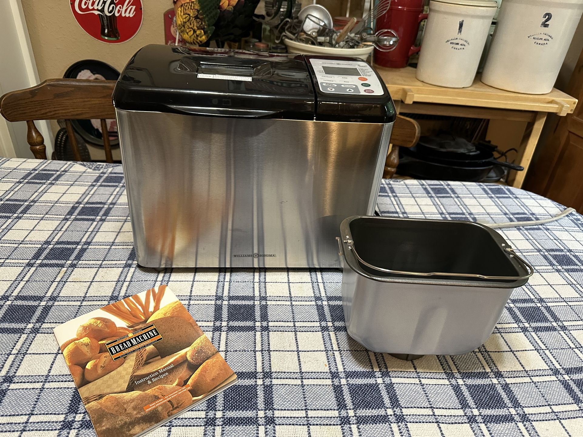 Williams Sonoma Grande Cuisine Electric Bread Machine & Jam Maker