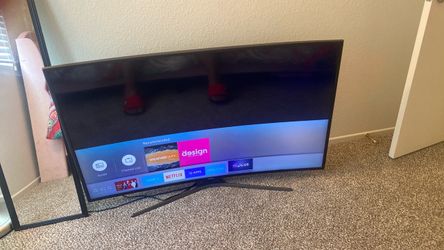 Samsung smart curved  tv 55 inch