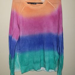 Womans Multi-colored sweater-M