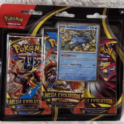 Mega Evolution 3 Pack Blister (Golduck)