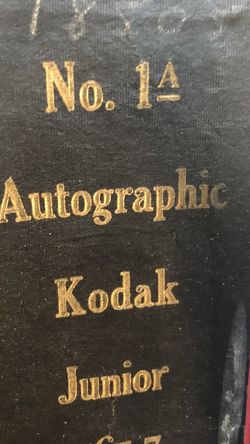 1914 Kodak Pocket Camera