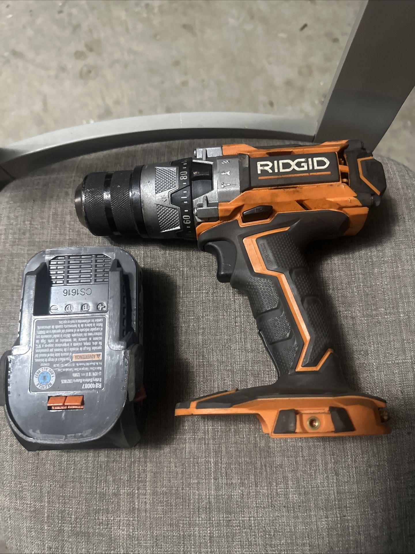 Ridgid Tool And Battery
