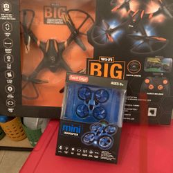 Brand New Drone With Camera and Mini Drone Bundle 