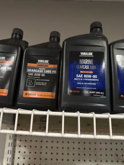 Yamaha Marine Gear Case Lube