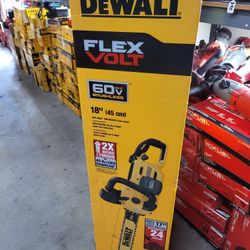DEWALT 60V BRUSHLESS CORDLESS 16"IN CHANSAW TOOL ONLY 
