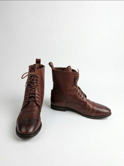 Women's Sz. 13  leather paddock boots