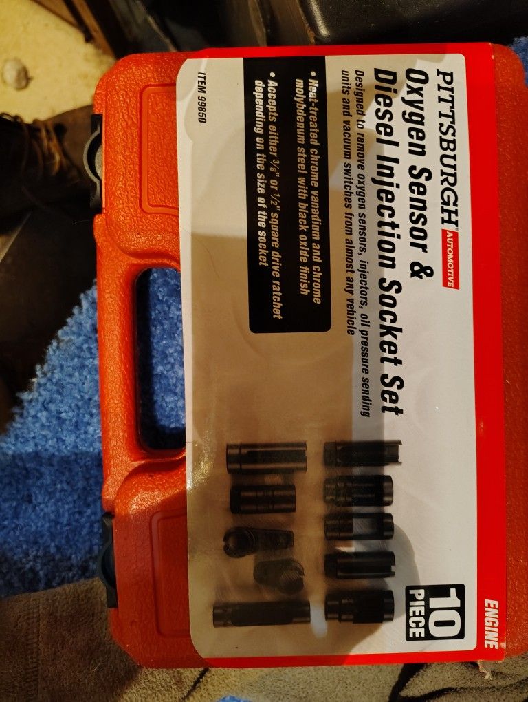 Oxygen Sensor And Diesel Injection Socket Set