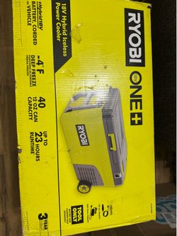 Ryobi Iceless cooler hybrid 18volt