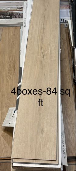 84 sq ft lvp new floor piso nuevo