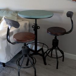 Bar Table and Chairs Set