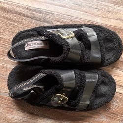 Juicy Couture Plush Sandals 