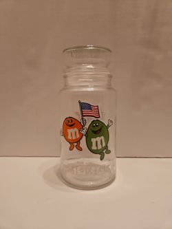 M & M's  jar
