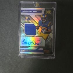 Cam Akers Auto Patch Card #62of99