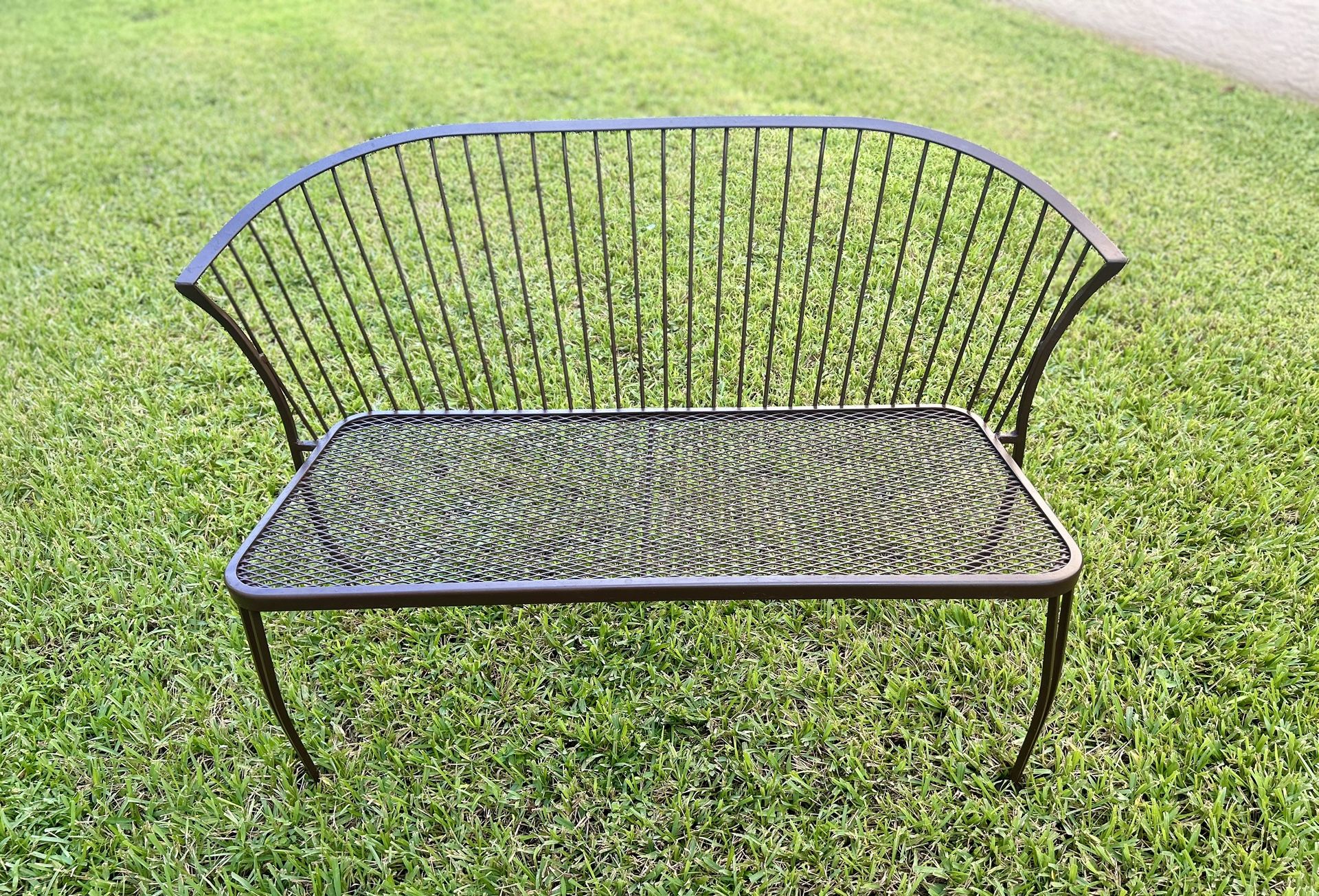 Rod Iron Bench